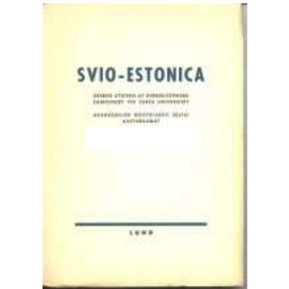 Svio-Estonica XIX